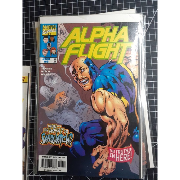 Alpha Flight (vol 2) Lot #5, #6, #10, $11 (1998) - Picture 3 of 5